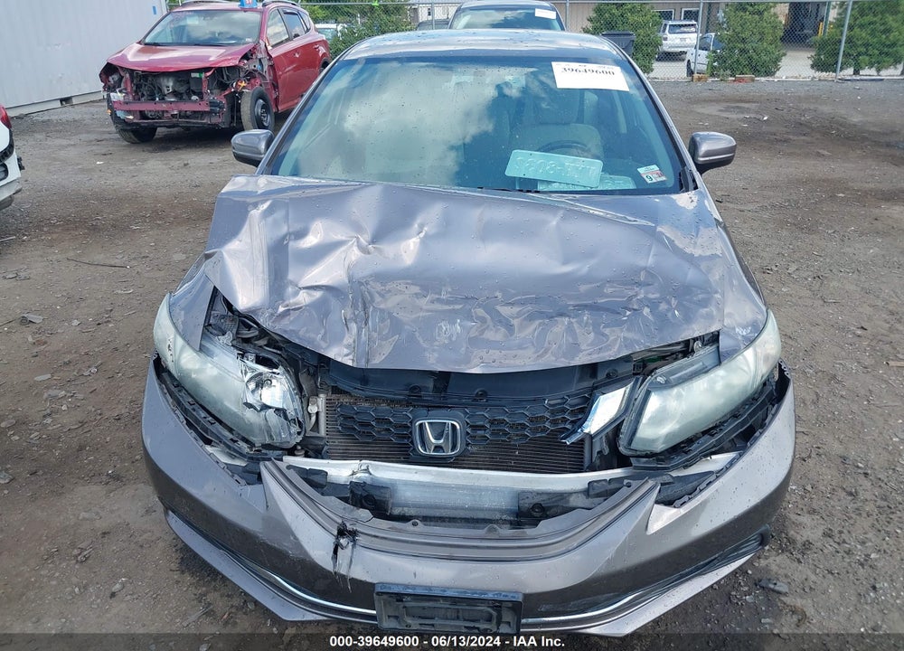 2014 HONDA CIVIC LX VIN: 19XFB2F58EE223243