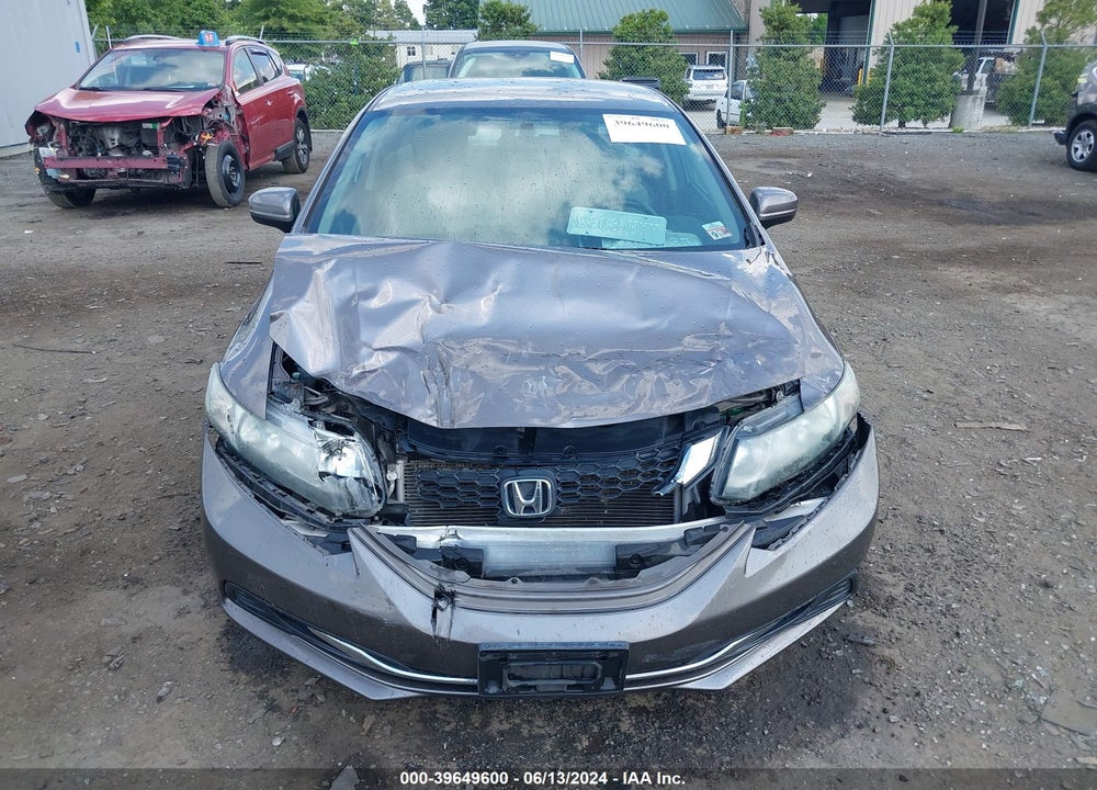 2014 HONDA CIVIC LX VIN: 19XFB2F58EE223243