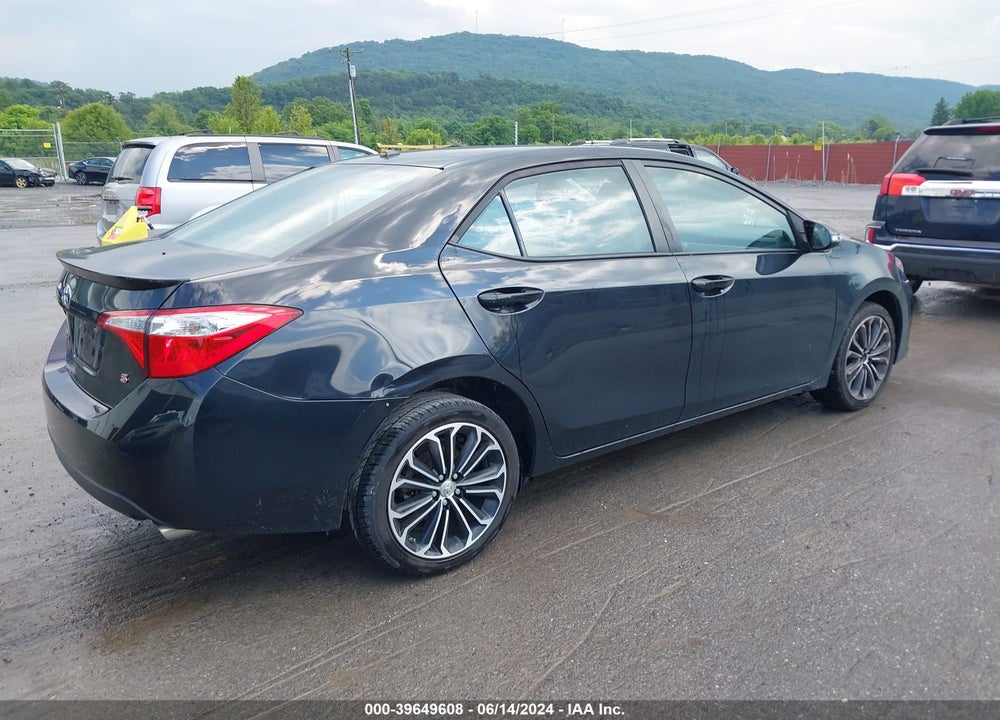2016 TOYOTA COROLLA S PREMIUM VIN: 5YFBURHE8GP548412