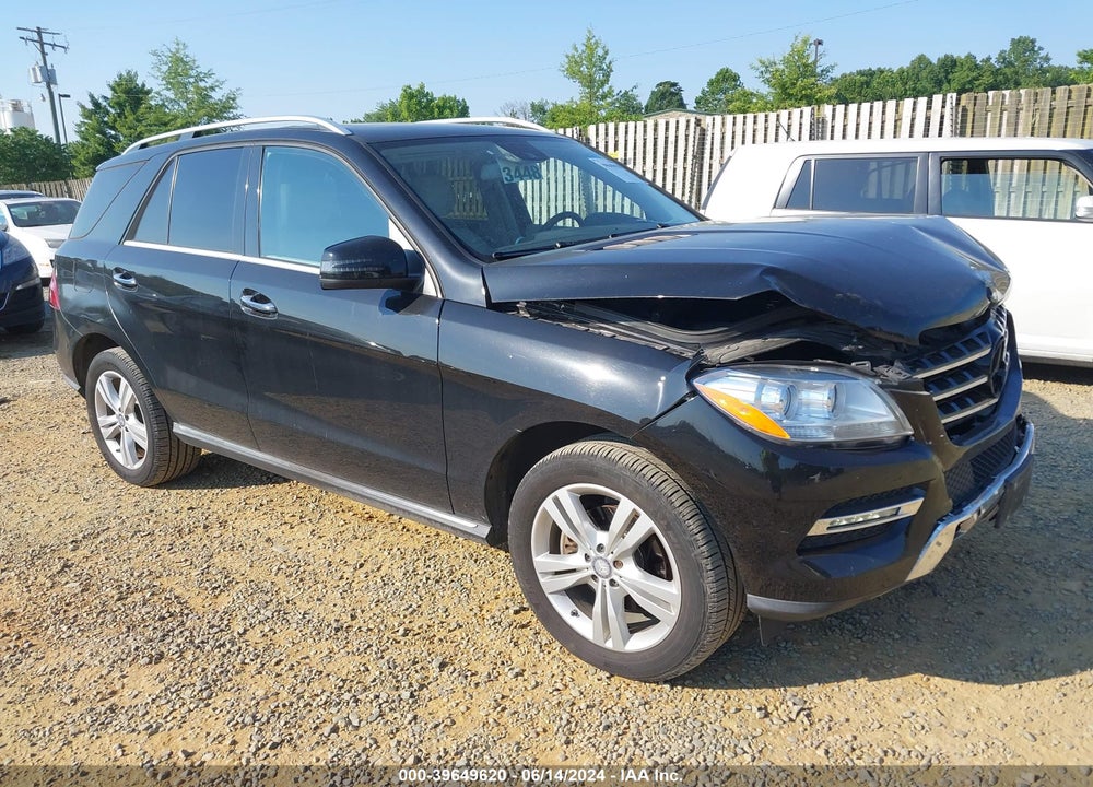 2014 MERCEDES-BENZ ML 350 4MATIC VIN: 4JGDA5HB5EA361691