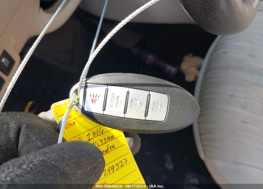 2016 NISSAN SENTRA SV VIN: 3N1AB7AP6GY249327