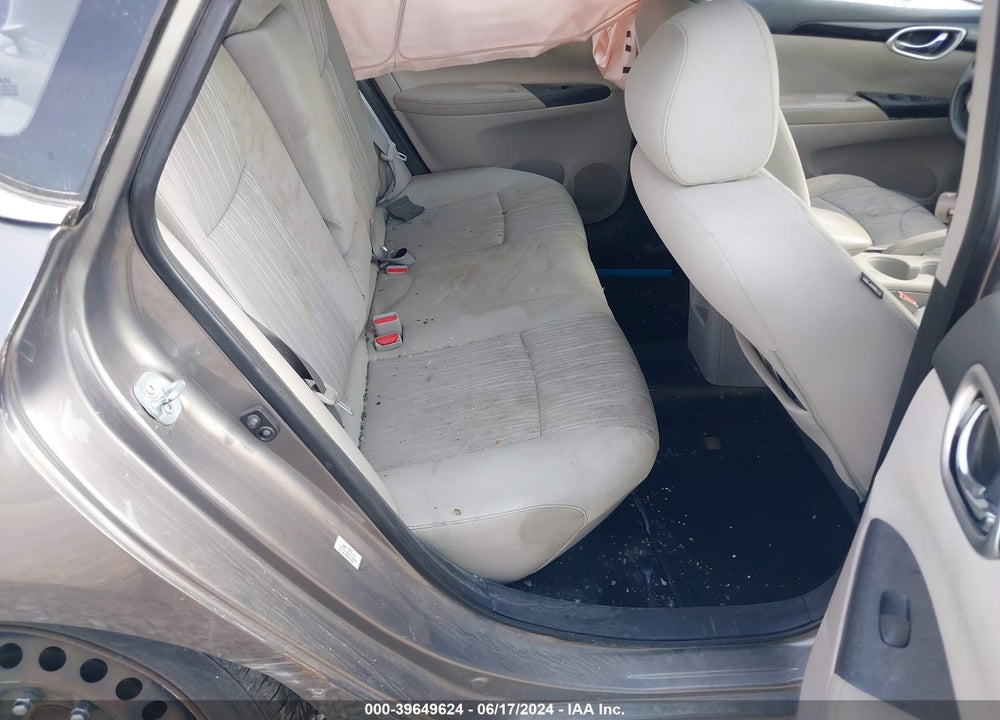 2016 NISSAN SENTRA SV VIN: 3N1AB7AP6GY249327