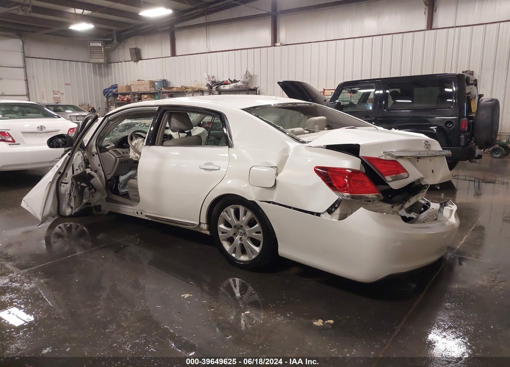 2011 TOYOTA AVALON VIN: 4T1BK3DB6BU410955