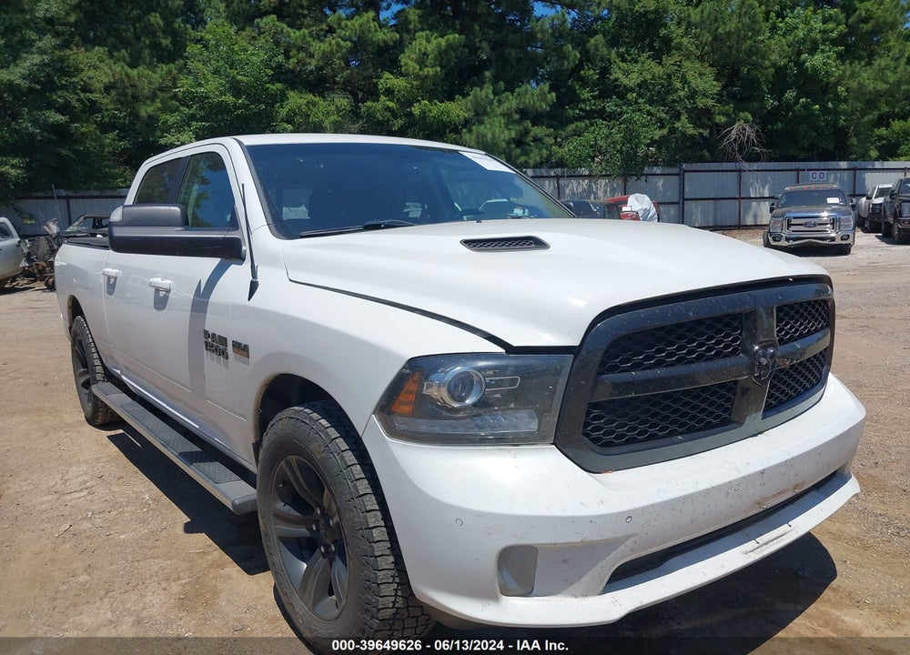 2017 RAM 1500 NIGHT  4X4 6'4 BOX VIN: 1C6RR7UT0HS682489