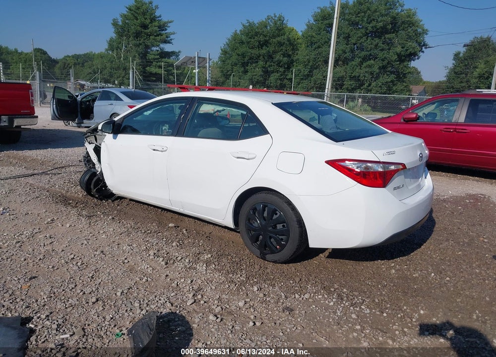 2014 TOYOTA COROLLA LE VIN: 2T1BURHE1EC190535