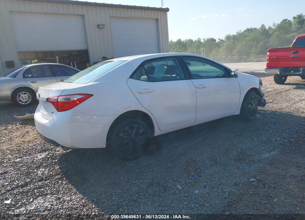 2014 TOYOTA COROLLA LE VIN: 2T1BURHE1EC190535