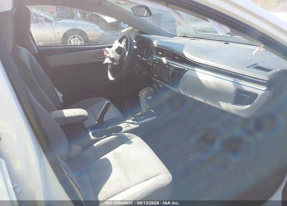 2014 TOYOTA COROLLA LE VIN: 2T1BURHE1EC190535