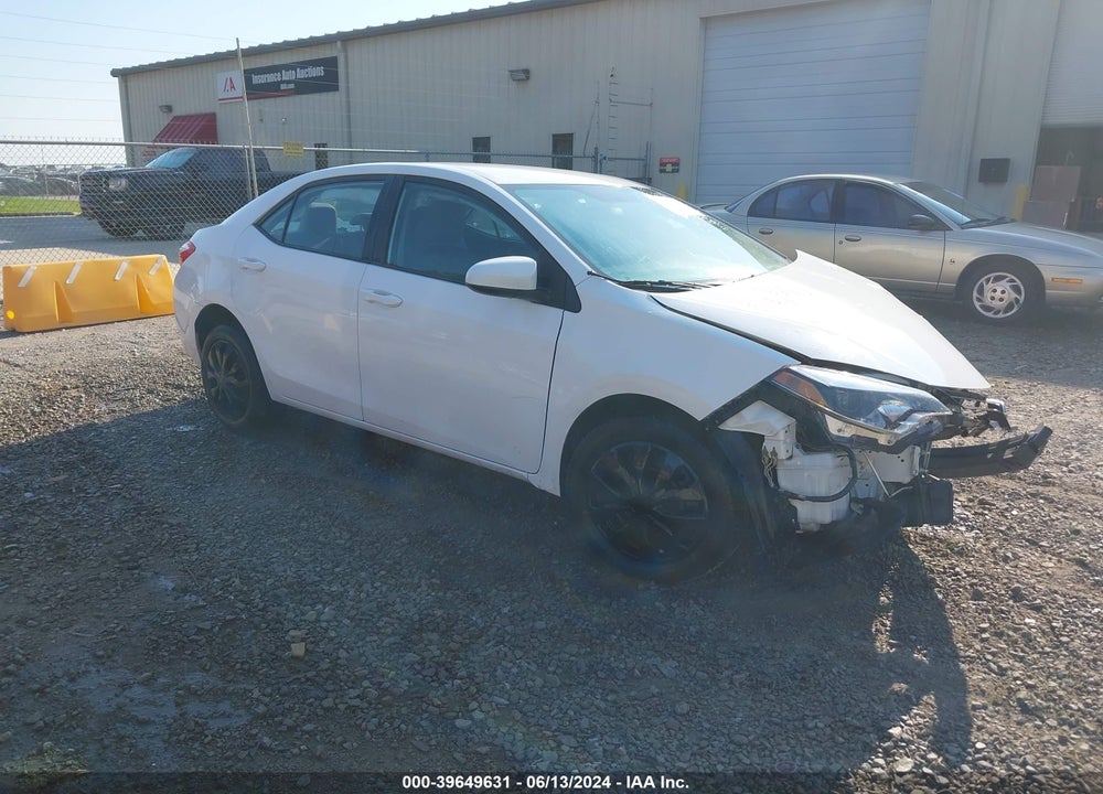 2014 TOYOTA COROLLA LE VIN: 2T1BURHE1EC190535