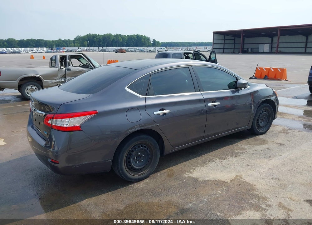 2014 NISSAN SENTRA S VIN: 3N1AB7APXEY341795