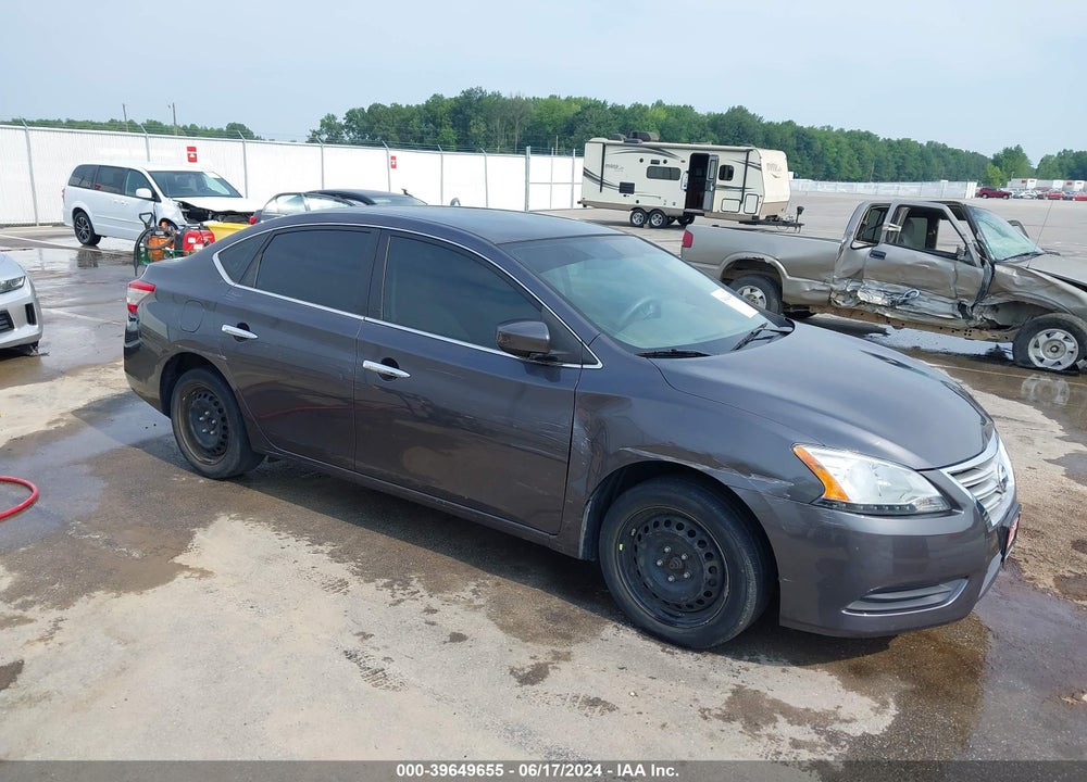 2014 NISSAN SENTRA S VIN: 3N1AB7APXEY341795