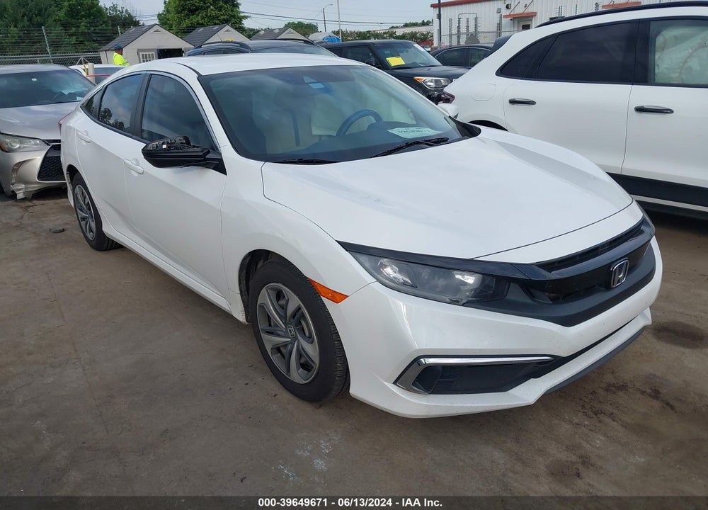 2019 HONDA CIVIC LX VIN: 19XFC2F67KE025366