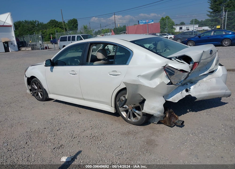 2013 SUBARU LEGACY 2.5I PREMIUM VIN: 4S3BMCC64D3046207