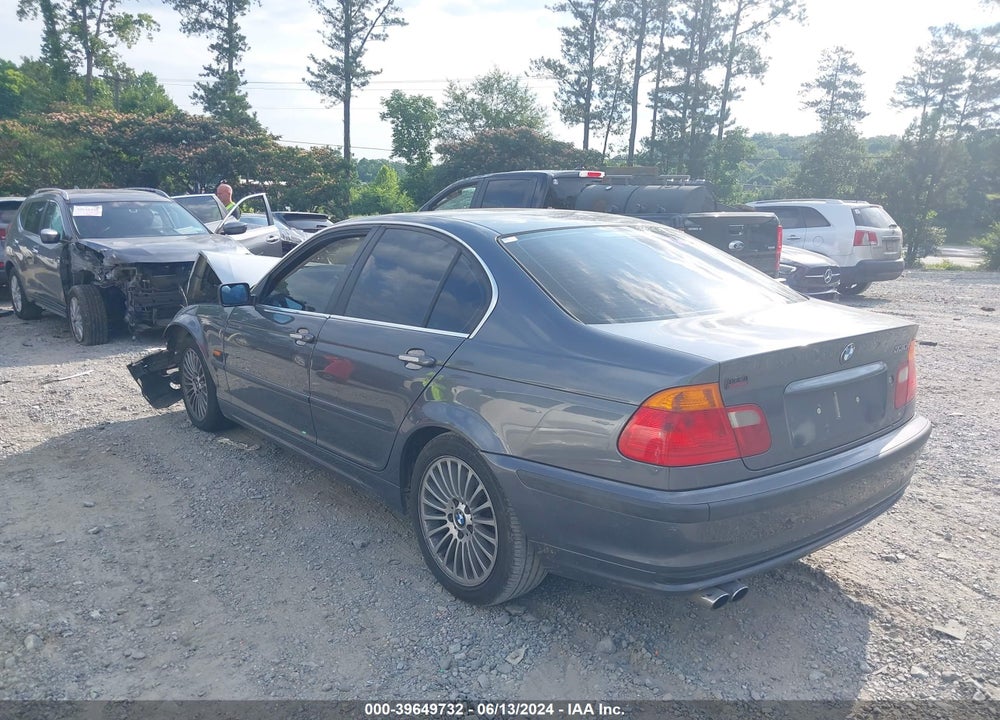 2001 BMW 330I VIN: WBAAV53421FJ72267