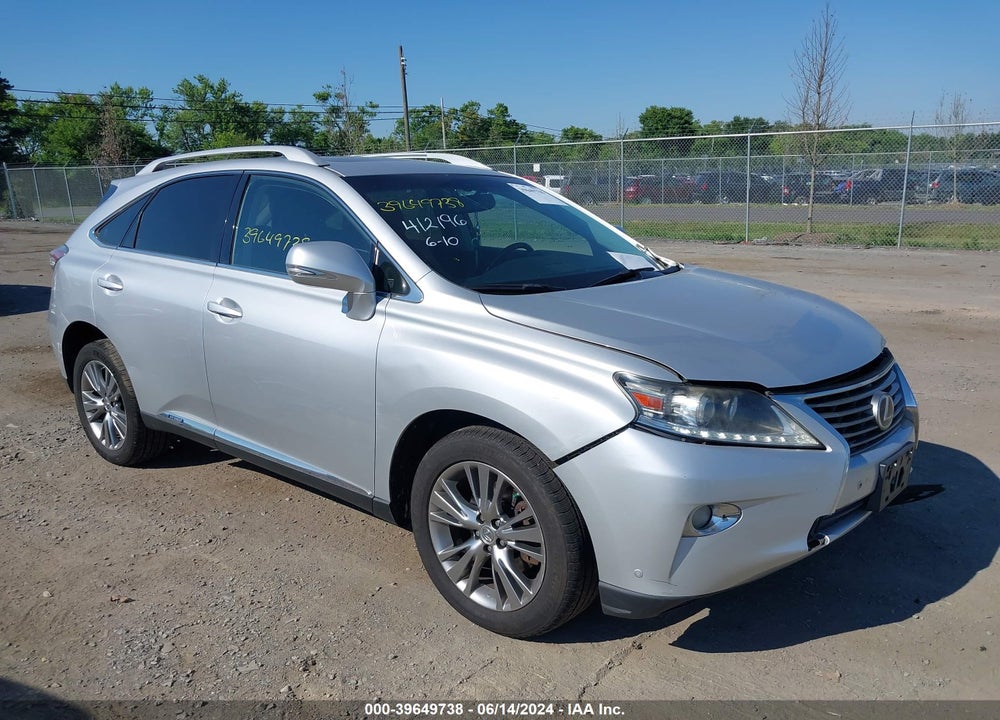 2013 LEXUS RX 450H VIN: JTJBC1BAXD2052447