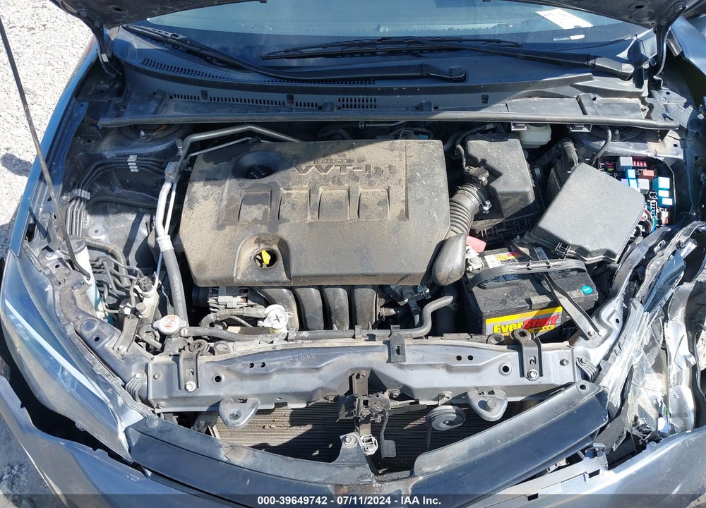 2018 TOYOTA COROLLA LE VIN: 5YFBURHE2JP846963