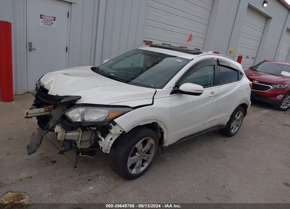 2016 HONDA HR-V EX-L VIN: 3CZRU6H70GM755103