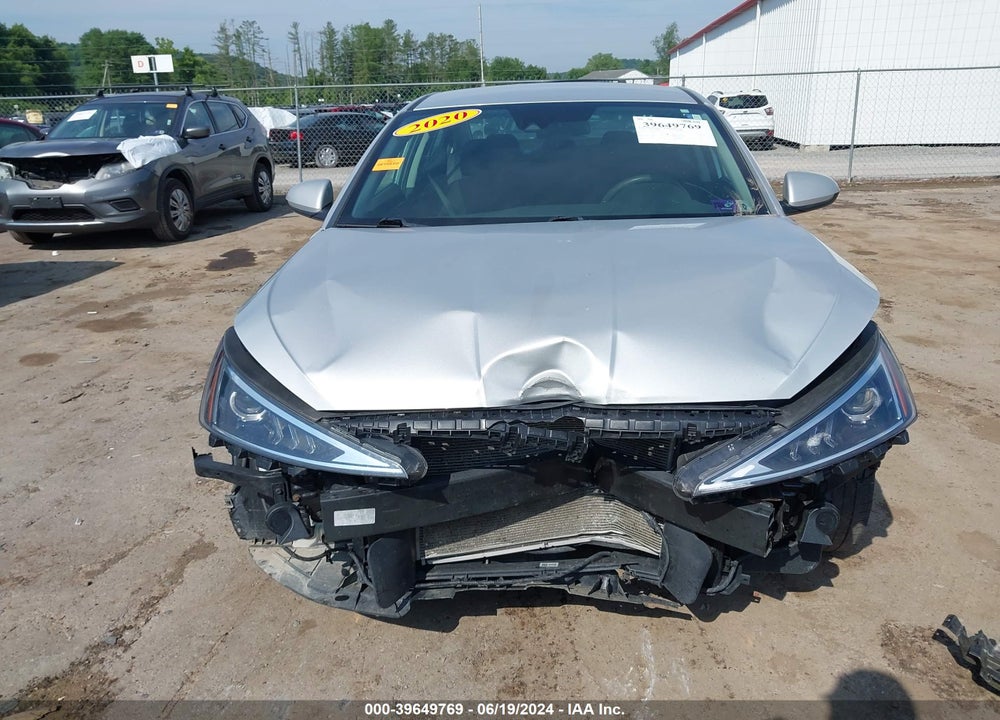 2020 HYUNDAI ELANTRA SEL VIN: 5NPD84LF6LH513018