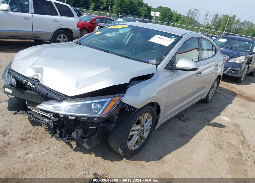 2020 HYUNDAI ELANTRA SEL VIN: 5NPD84LF6LH513018