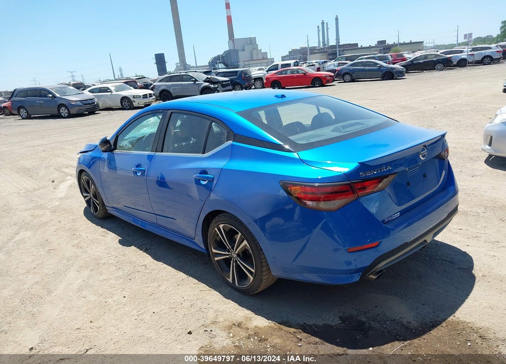 2020 NISSAN SENTRA SR XTRONIC CVT VIN: 3N1AB8DV0LY209402