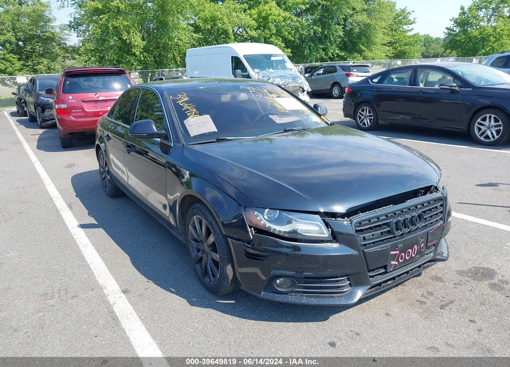 2009 AUDI A4 3.2 PREMIUM PLUS VIN: WAULK78K49N033327