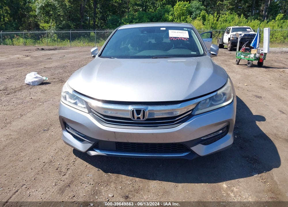 2016 HONDA ACCORD VIN: 1HGCR2F01GA163235