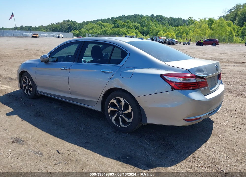 2016 HONDA ACCORD VIN: 1HGCR2F01GA163235