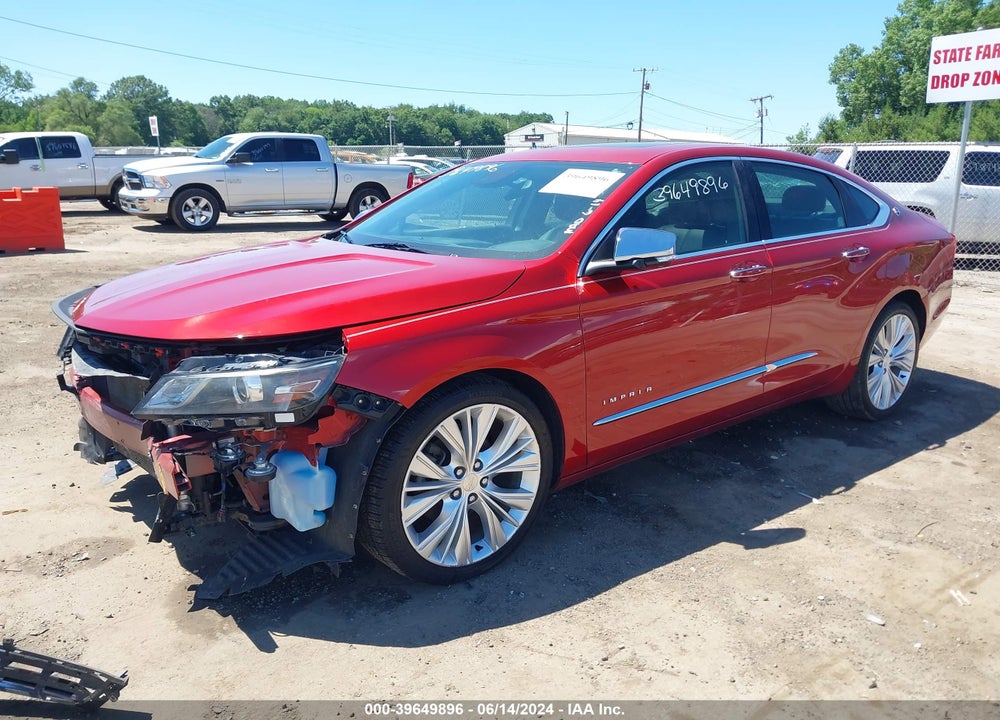 2015 CHEVROLET IMPALA 2LZ VIN: 2G1165S39F9115484
