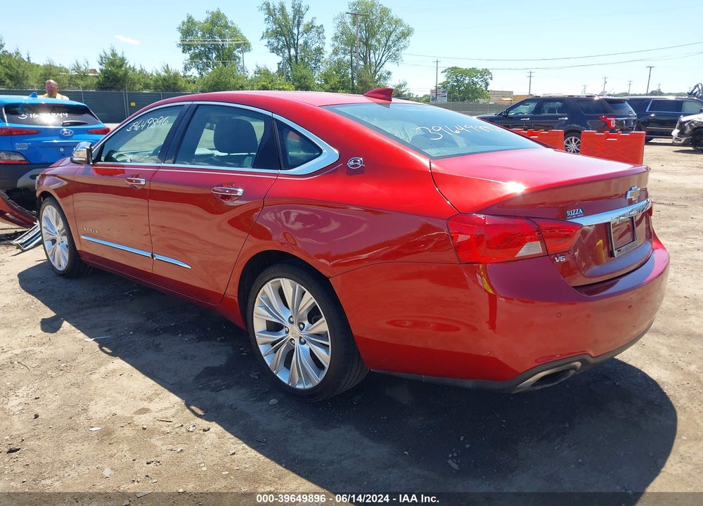 2015 CHEVROLET IMPALA 2LZ VIN: 2G1165S39F9115484