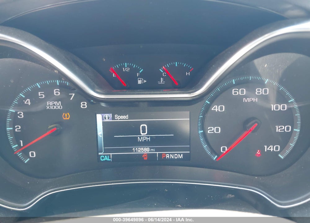2015 CHEVROLET IMPALA 2LZ VIN: 2G1165S39F9115484