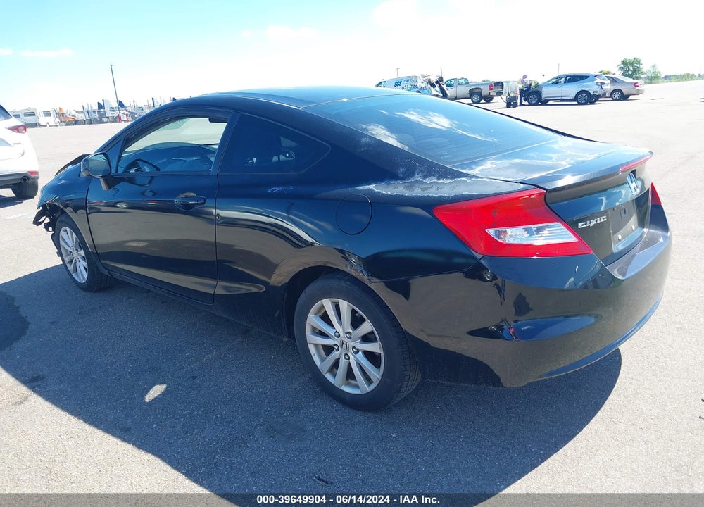 2012 HONDA CIVIC EX VIN: 2HGFG3B86CH507884