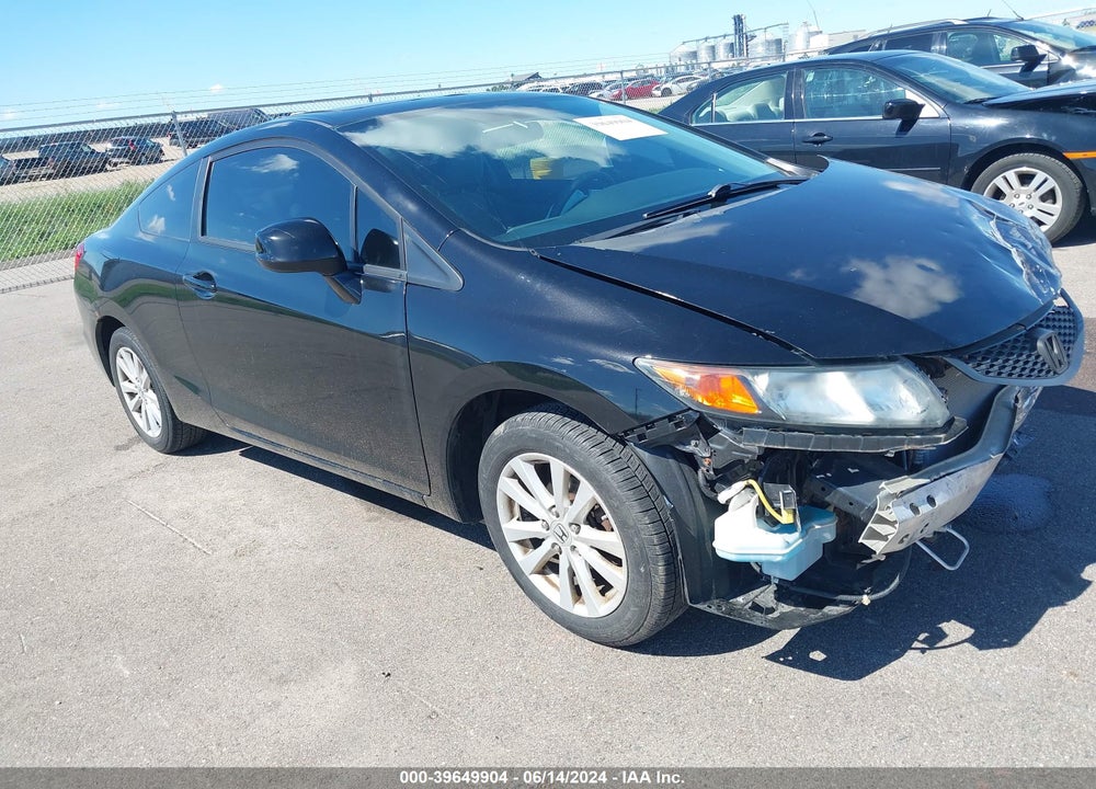 2012 HONDA CIVIC EX VIN: 2HGFG3B86CH507884