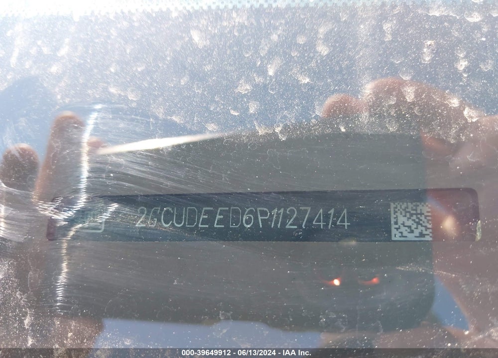 2023 CHEVROLET SILVERADO 1500 VIN: 2GCUDEED6P1127414