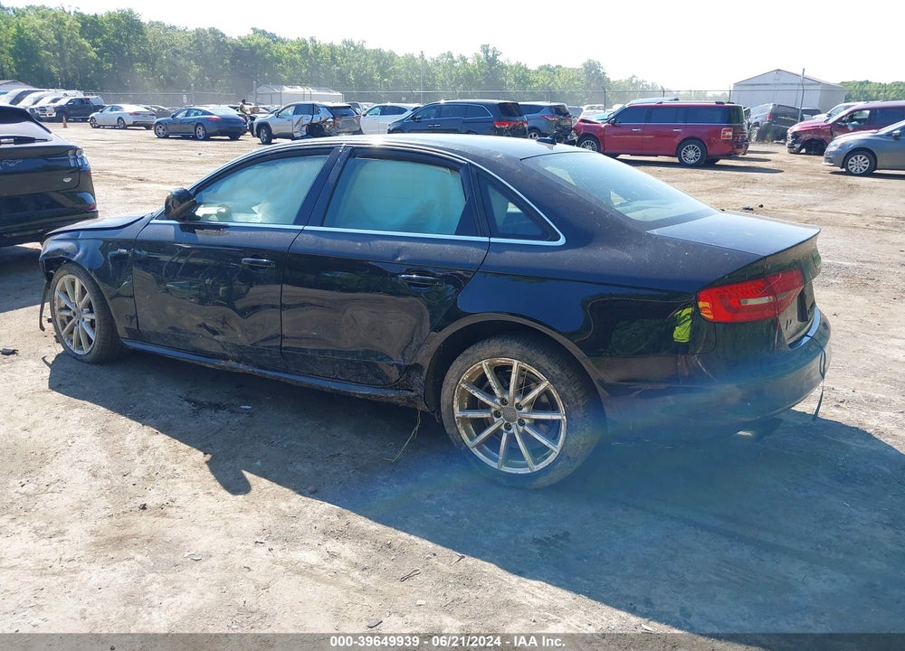 2015 AUDI A4 2.0T PREMIUM VIN: WAUAFAFL8FN011184