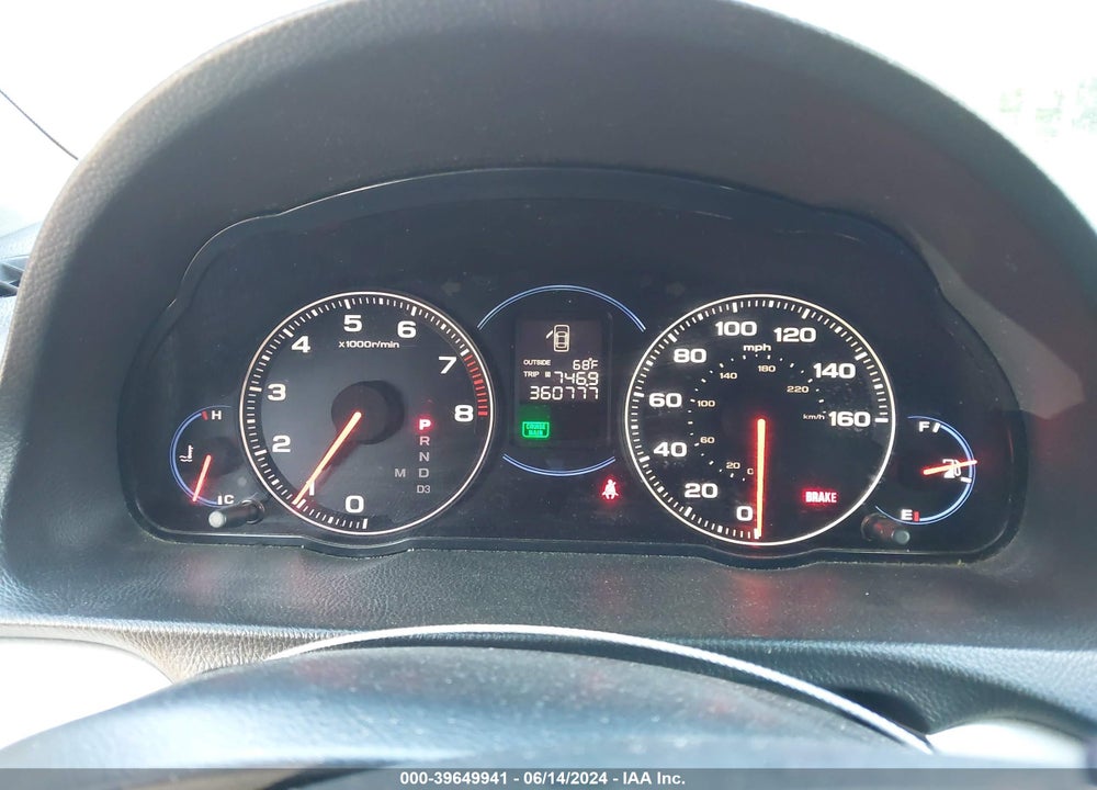 2004 ACURA TSX VIN: JH4CL96874C033988