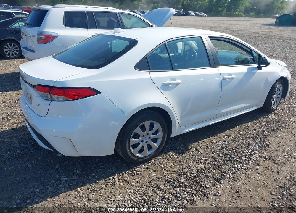 2021 TOYOTA COROLLA LE VIN: 5YFEPMAE3MP221185