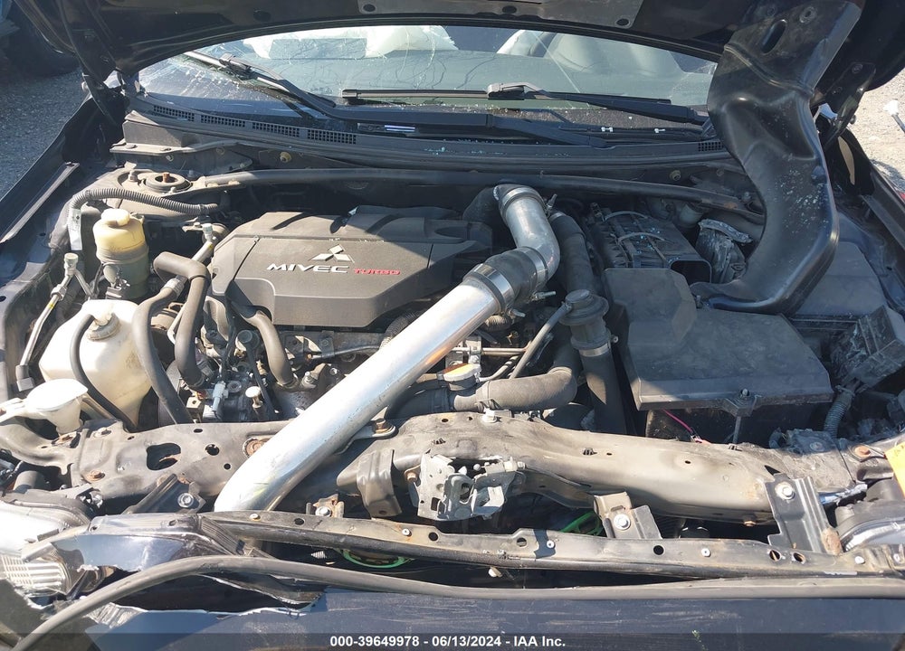 2013 MITSUBISHI LANCER RALLIART VIN: JA32V6FVXDU014923