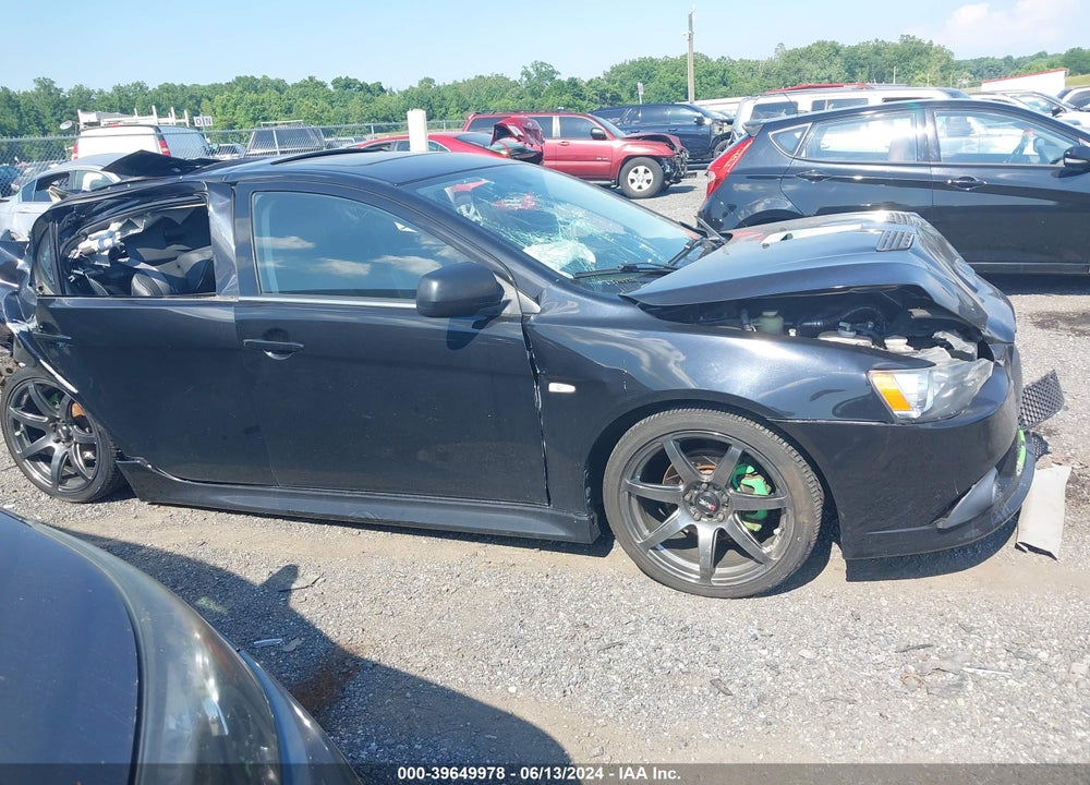 2013 MITSUBISHI LANCER RALLIART VIN: JA32V6FVXDU014923