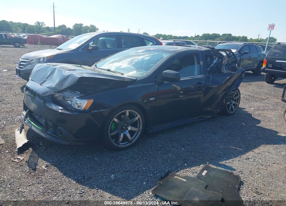 2013 MITSUBISHI LANCER RALLIART VIN: JA32V6FVXDU014923