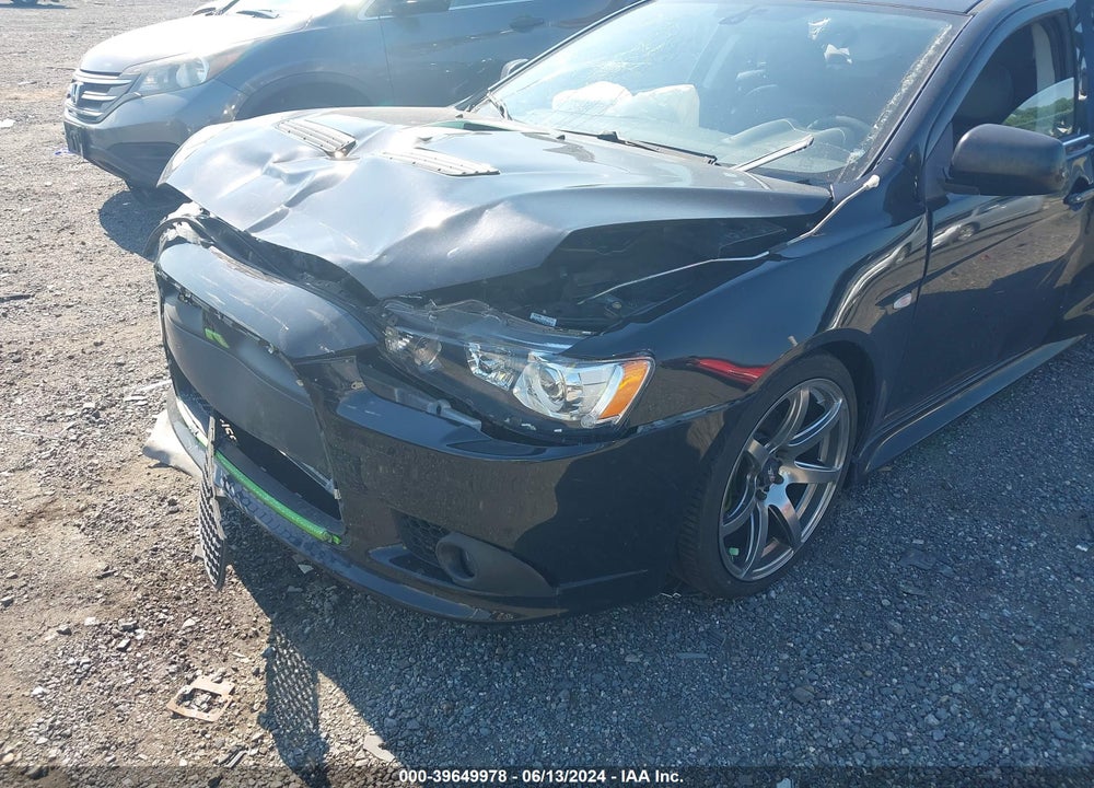 2013 MITSUBISHI LANCER RALLIART VIN: JA32V6FVXDU014923
