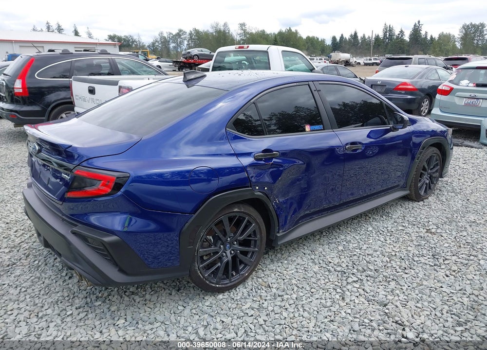 2022 SUBARU WRX PREMIUM VIN: JF1VBAF6XN9011856