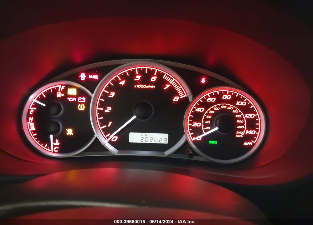 2010 SUBARU IMPREZA WRX LIMITED VIN: JF1GE7G64AG510742