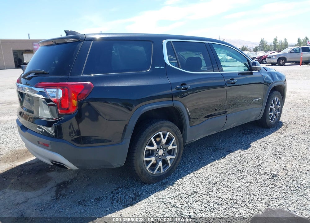 2020 GMC ACADIA FWD SLE VIN: 1GKKNRL41LZ165217