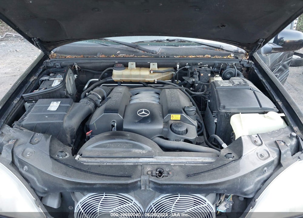 2001 MERCEDES-BENZ ML 320 VIN: 4JGAB54E31A288704