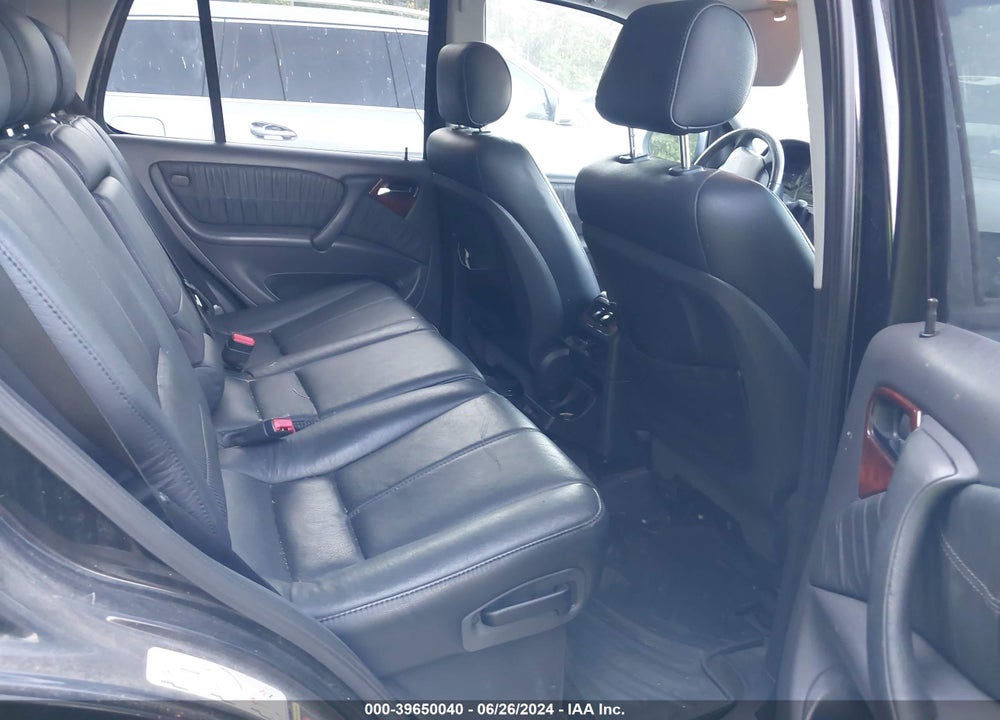2001 MERCEDES-BENZ ML 320 VIN: 4JGAB54E31A288704