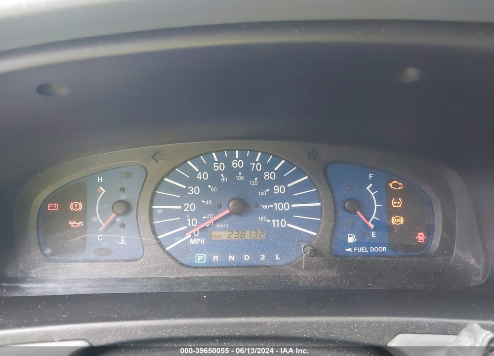 2002 TOYOTA SIENNA CE VIN: 4T3ZF19C12U432913