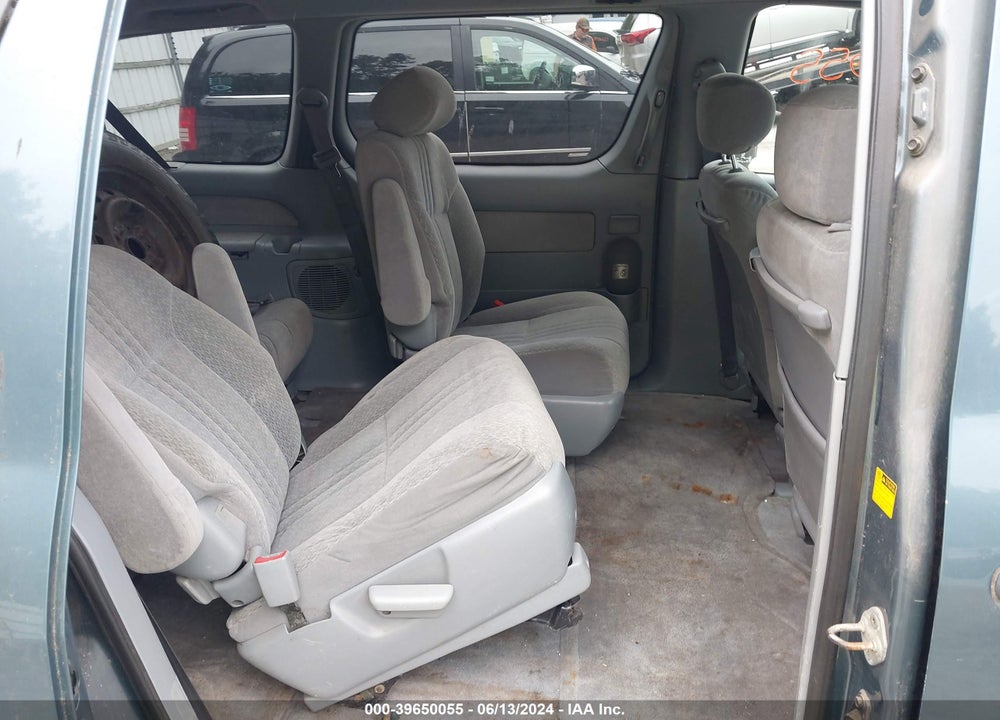 2002 TOYOTA SIENNA CE VIN: 4T3ZF19C12U432913
