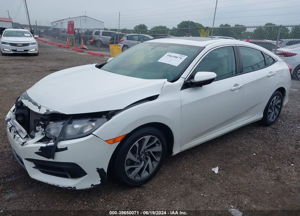 2017 HONDA CIVIC EX VIN: 19XFC2F71HE042357