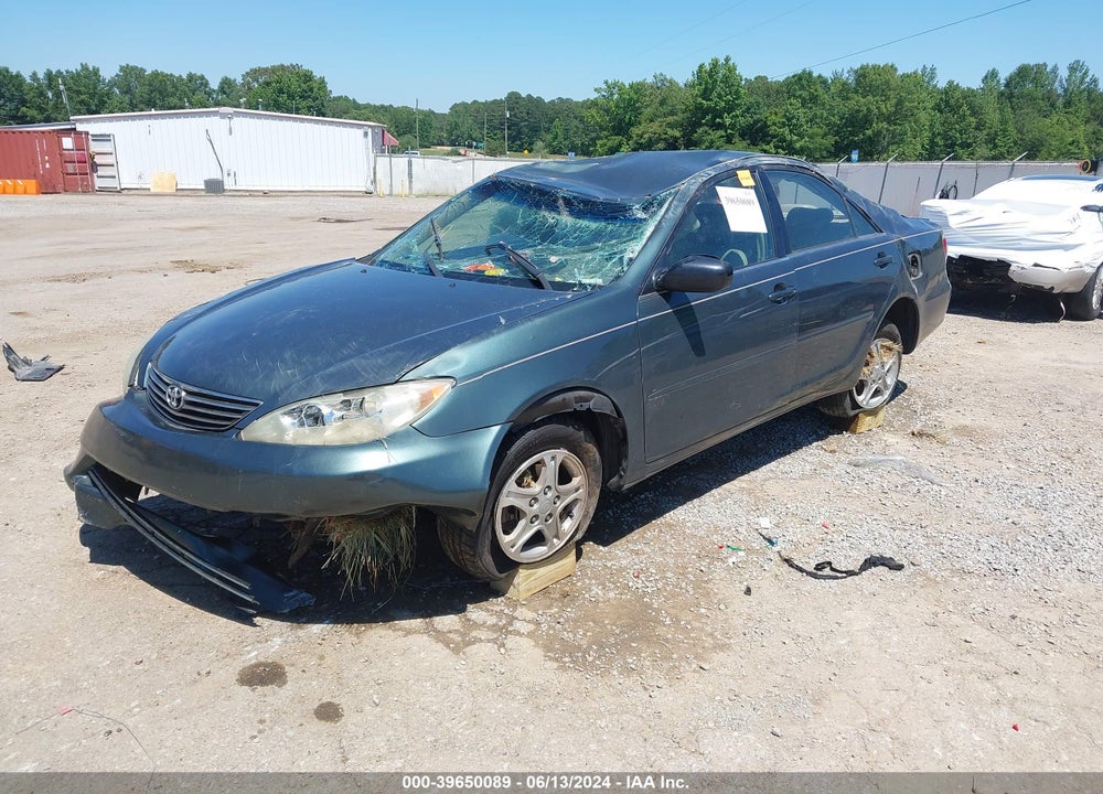 2005 TOYOTA CAMRY LE VIN: 4T1BE32K75U010675