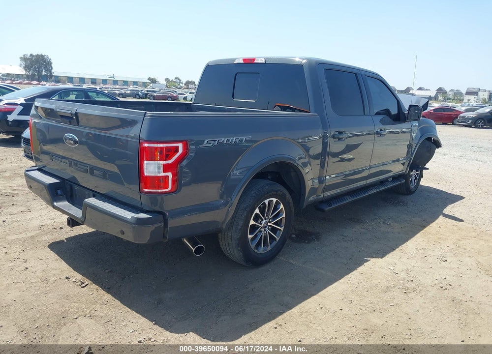 2018 FORD F-150 VIN: 1FTEW1CP8JFD61042