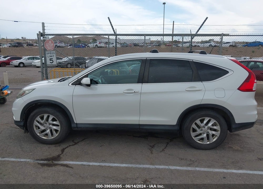 2015 HONDA CR-V EX-L VIN: 5J6RM4H74FL014442